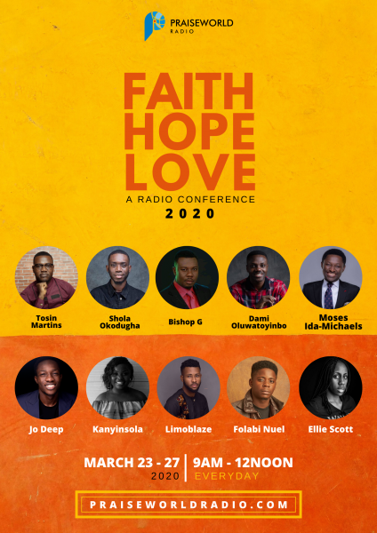Faith Hope Love Conference 2020,Praiseworld Radio,