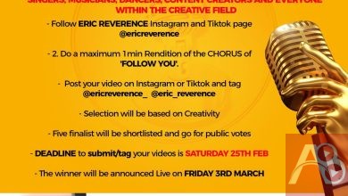 $200 Up For Grabs As Eric Reverence Announces Follow You Challenge 