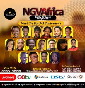Ngvafrica Gospel Music Reality Show 2020