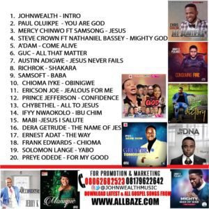 Gospel Mixtape,You Are God,Johnwealth Music