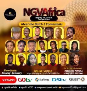 Ngvafrica Gospel Music Reality Show 2020