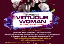 Jide Williams to give out over 100k voucher in celebration of International Mothers Da