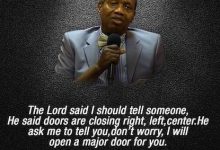 open heaven Pastor E. A. Adeboye