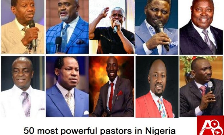 50 most powerful pastors in Nigeria