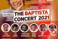 Baptista Set To Host The Baptista Concert 2021