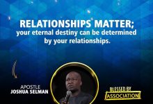 [MP3] Download BLESSED BY ASSOCIATION by Apostle Joshua Selman (December 5, 2021) 1