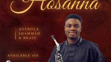 Adebola Shammah Drops Hosanna Cover