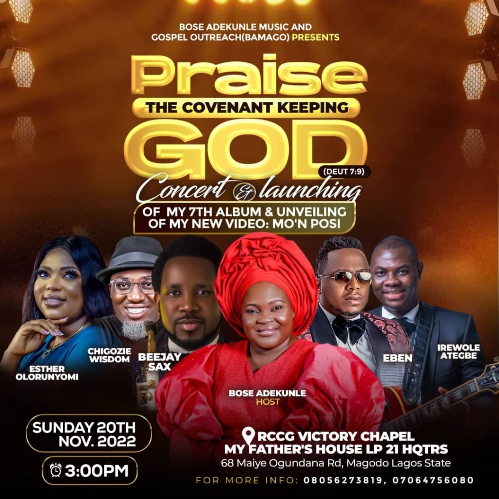 Bose Adekunle Live Concert 2022