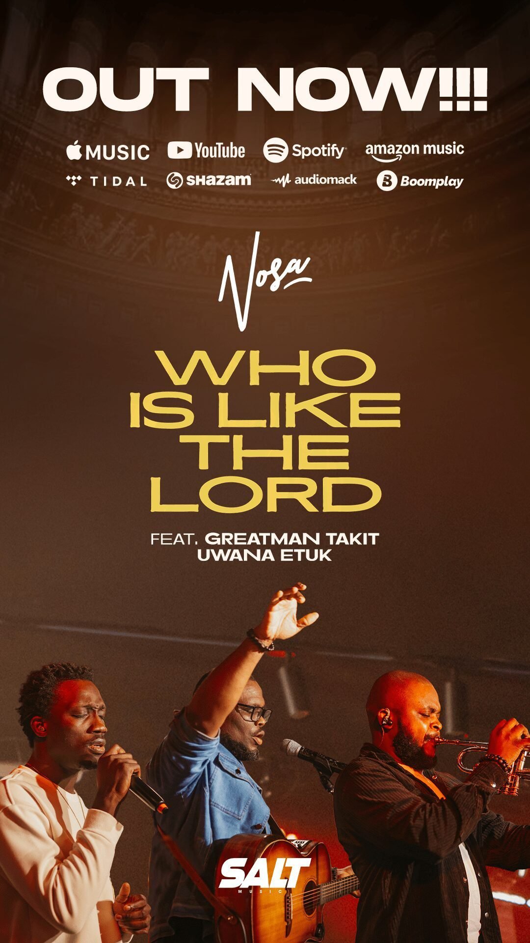 Who is Like the Lord by Nosa Ft Greatman Takit & Uwana Etuk